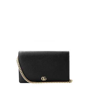 Gucci Women GG Marmont Mini Chain Crossbody Bag stamp: 497985 CAO0G 1000 38761545