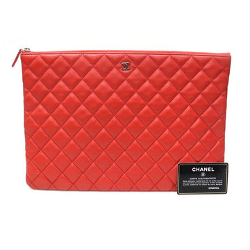 CHANEL Rote CC Klassische Große Tasche Clutch A69251 38767450