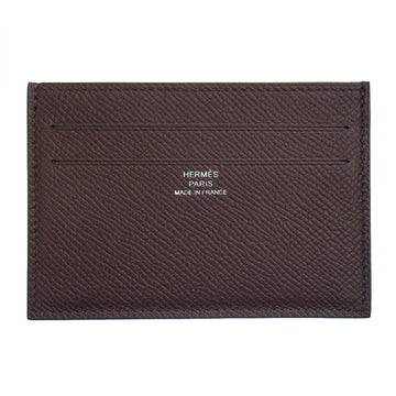 HERMES カードケース スロット シチズン ブラウン アップソン フルセット ギフト 38994398
