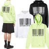VTMNTS Vetements Big Barcode Hoodie VL14HD200W VL14HD200B VL14HD200Y 39049294 [P]