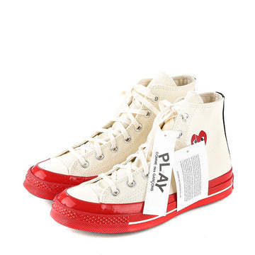 Comme Des Garcons Unisex High Play Sneakers (P1K124 WHITE) 39158305