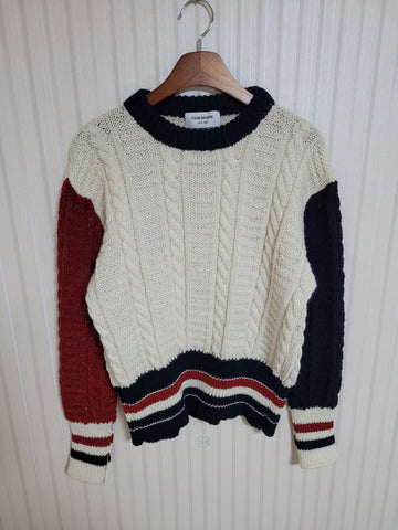 Thom Browne Funmix Tweed Wool Knit 4 MKA369F Y1502 960 40677156