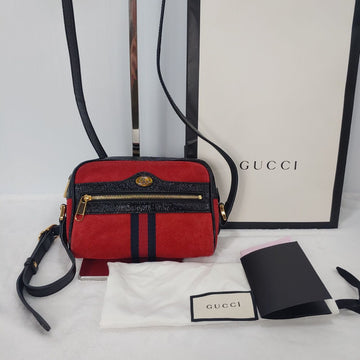 Gucci Odi Pia Velvet Crossbody Bag 517350 41212255