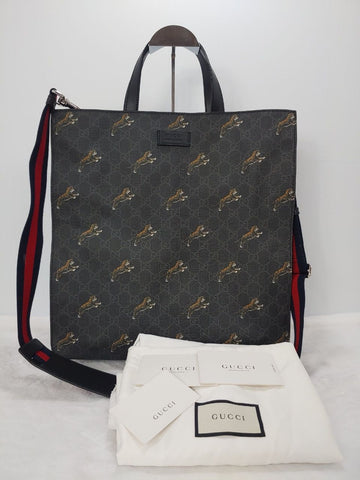GUCCI Tiger Tote Bag Crossbody 495559 41288711