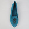 ALEXANDER MCQUEEN ブルースウェードスカルローファー 40 41230720 [P]