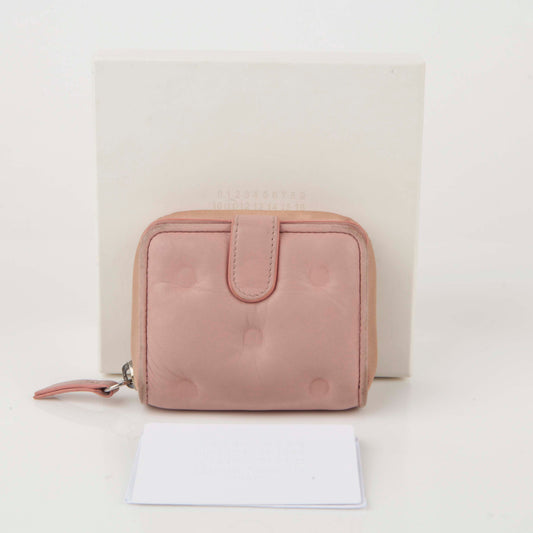 Maison Margiela Indie Pink Leather Coin Card Wallet S56UI0112 41398102