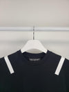 Neil Barrett Black White Geometric Short Sleeve T-Shirt 41910979 [P]