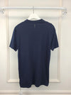 Neil Barrett Navy Mini Thunder Back Logo Short Sleeve T-Shirt 41912595 [P]