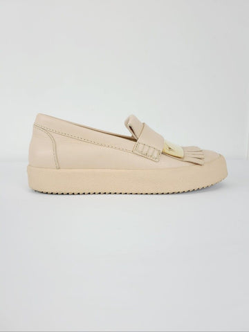 GIUSEPPE ZANOTTI Beige Goldbarren Slip-On 37.5 42183736