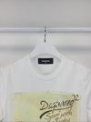Dsquared2 White Surfing Printed T-Shirt 42194276 [P]