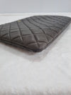 CHANEL クラシックCCラージクラッチチャコールグレー 42224089 [P]
