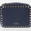 Valentino Navy Leather Rockstud Shoulder and Crossbody Bag W2B0809 41703193 [P]