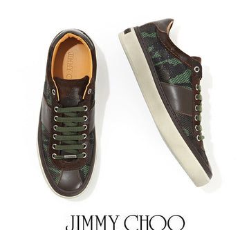 Jimmy Choo CamoMix Sneakers 141 Portman Green Mix 2210826331 14126860