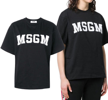 MSGM ロゴプリントTシャツ 2641MDM162 195298 99 14127177