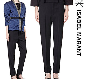 Isabel Marant Womens DELPH Classic Pants PA0556 16P013I 01BK DELPH 2569061083 14127522