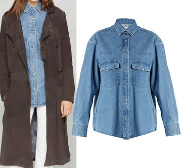 GOLDEN GOOSE デニムシャツ G30WP021 A1 14127497