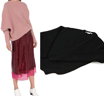 STELLA MCCARTNEY アシンメトリッククルーネックニット 474201 1000 3046580031 14127646