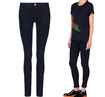 STELLA MCCARTNEY Slim Fit Blau Schwarz 372770 SCH01 2790017112 14127626