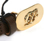 Dsquared2 Gold-Plated Plate Belt BE5104 V243 2058310354 14127332 [P]