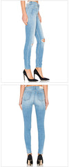 Iro Women's Distressed Denim PAMELA BLU09 2608983110 14127589 [P]
