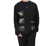 A-COLD-WALL GLASS Sweatshirt ACWMTS006WHL Schwarz 20SS 14127864 [P]