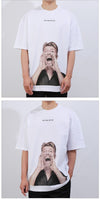 IH NOM UH NIT ボウイ プリント Tシャツ NUS19280 001 3455351358 14128041 [P]