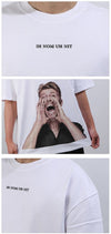 IH NOM UH NIT ボウイ プリント Tシャツ NUS19280 001 3455351358 14128041 [P]