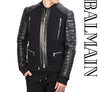 BALMAIN レザーライダージャケット HJ203C613C 176 2740241679 14128425 [P]
