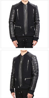 BALMAIN レザーライダージャケット HJ203C613C 176 2740241679 14128425 [P]