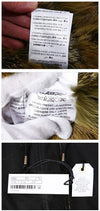 AS65 Fox Fur Black Long Parka W2836L 990 3101881963 15182194 [P]