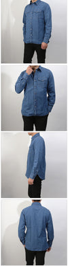 Tom Ford Classic Denim Shirt 94U2HE 3816191270 15560077 [P]