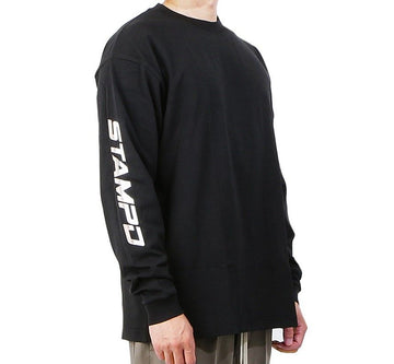 Other Brand Stampede Logo Long Sleeve T-Shirt SLA M1883LT BLK 16181634