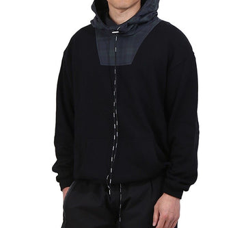 OTHER BRAND リフリーゼント テクニカル フード 104003 ブラック/ダーク チェック 16181604