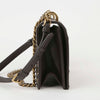 DIOR M0422CNOE Dunkelbraune Leder Lama Stud Schultertasche 43298583 [P]