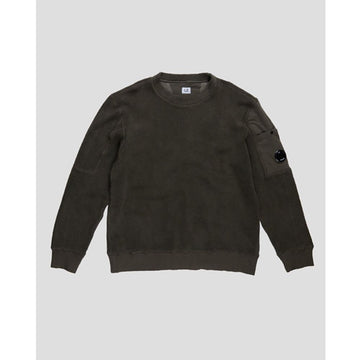 CP Company 19FW Lens Crew Neck Sweatshirt Khaki 07CMSS253A 003918G 661 43503159