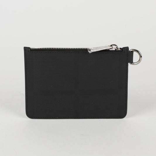 Burberry Dark Charcoal Grey Goro Graphic Coin Purse 8025125 42505711