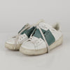 VALENTINO 36サイズ ホワイト レザー ヒドゥン オープン スニーカー 42735083 [P]