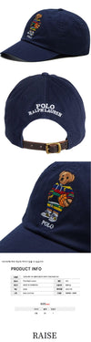 POLO RALPH LAUREN Klassische Baseballmütze mit Bärenstickerei navy 710870465 001 43597142 [P]