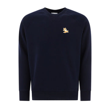 MAISON KITSUNE Damen-Chillax-Fox-Mantel Navy GU00342KM0002 P480 43688409