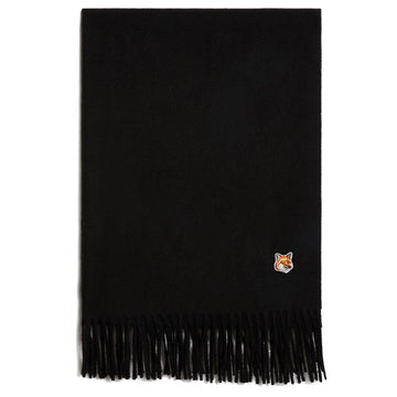 MAISON KITSUNE 23SS フォックスヘッドパッチウールマフラー P199 43689165