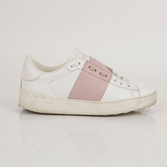 Valentino TW2S0781 White Leather Hidden Sneakers Size 35 42855648