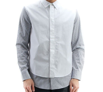 MARNI Cotton Hemd CUMUP02Q00 46 Streifen 16724729