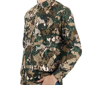 MSGM パイソンシャツ 1640ME04L マルチ 16724728