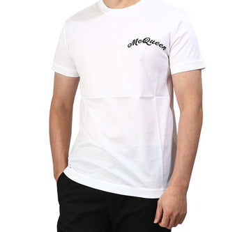 Alexander McQueen Embroidered Logo Short Sleeve 21SS 9000 4664449315 16738157