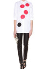MARNI Rotpunkt-Druck Baumwollshirt Oversize CAMAP38P04 16804201 [P]