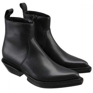 BALENCIAGA Santiago Damen Logo Stiefeletten 579629 WA920 1000 16946022