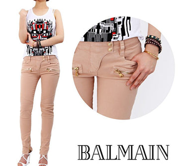 BALMAIN コットンバイカーパンツ 5256 C4100 2235138153 17102913