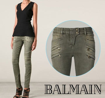 Balmain Women's Greenwashing Biker 5358 C3901 2345987882 17102991