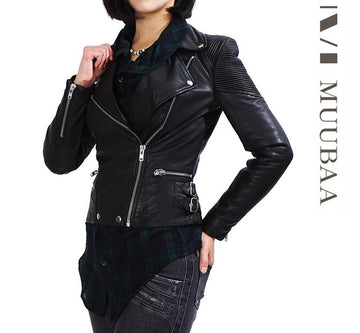 OTHER BRAND ブラックムーバショルダークラッシュバイカージャケット M0634 2874125174 17102972