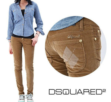 DSQUARED2 D squared Gold Logo Super Slim JEAN 72LA0411 022 17103066